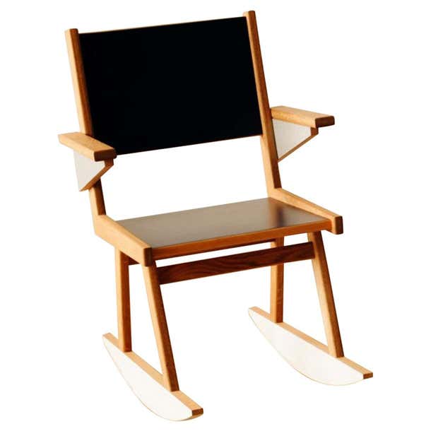 Formica Rocker by Owl For Sale at 1stDibs | owl rocking chair