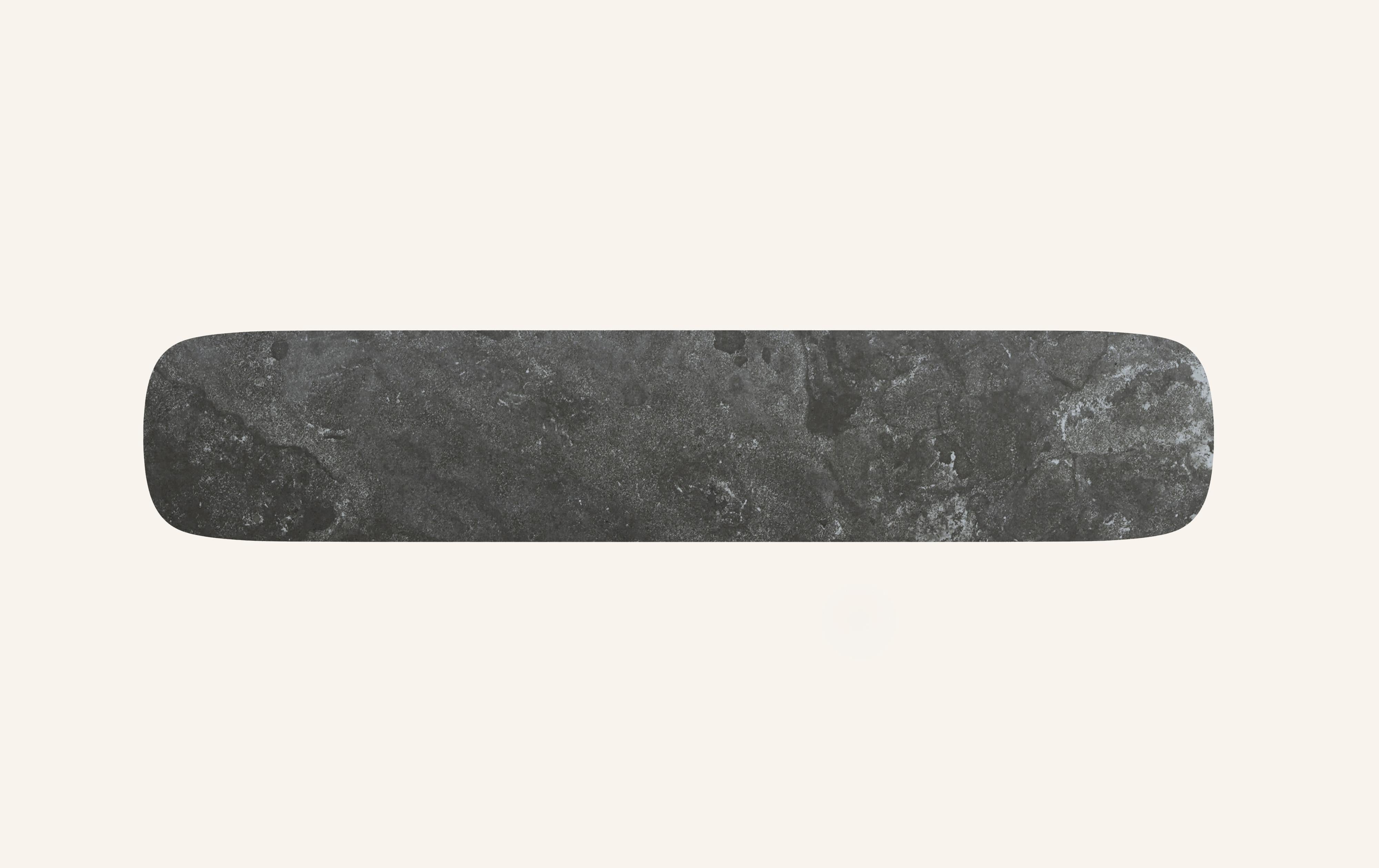 FORM(LA) Cono Console Table 60”L x 15”W x 33”H Nero Petite Granite In New Condition For Sale In Los Angeles, CA