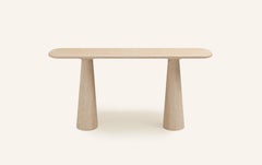 FORM(LA) Cono Console Table 60 "L x 15 "L x 33 "H Travertino Crema VC