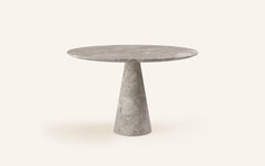 FORM(LA) Cono Tavolo da pranzo rotondo 36 "L x 36 "L x 30 "H. Marmo grigio tundra