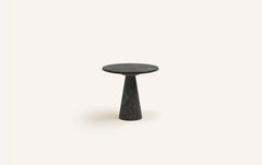 FORM(LA) Cono Round Side Table 24”L x 24”W x 21”H Nero Petite Granite