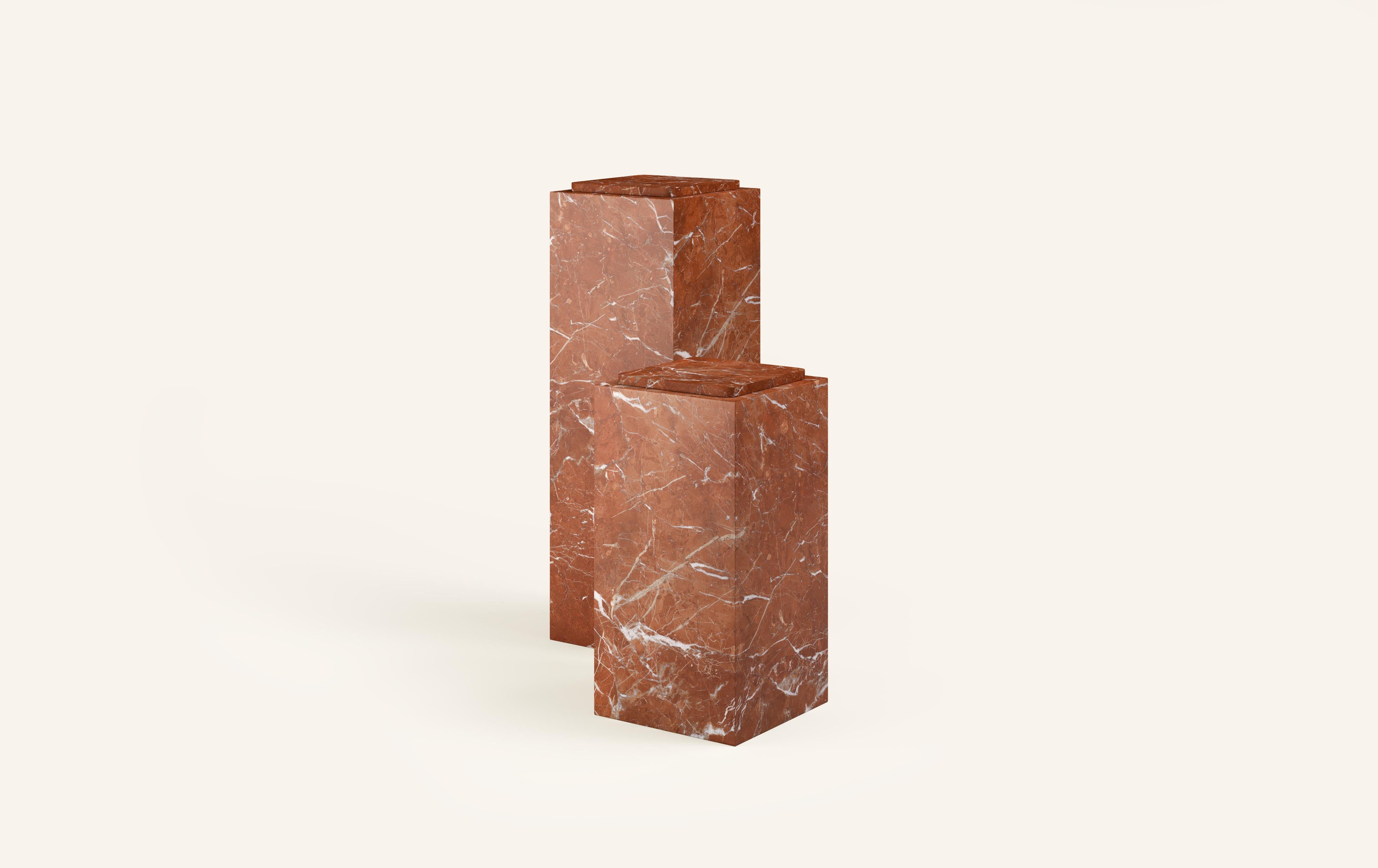 Organic Modern FORM(LA) Cubo Pedestal 12”L x 12