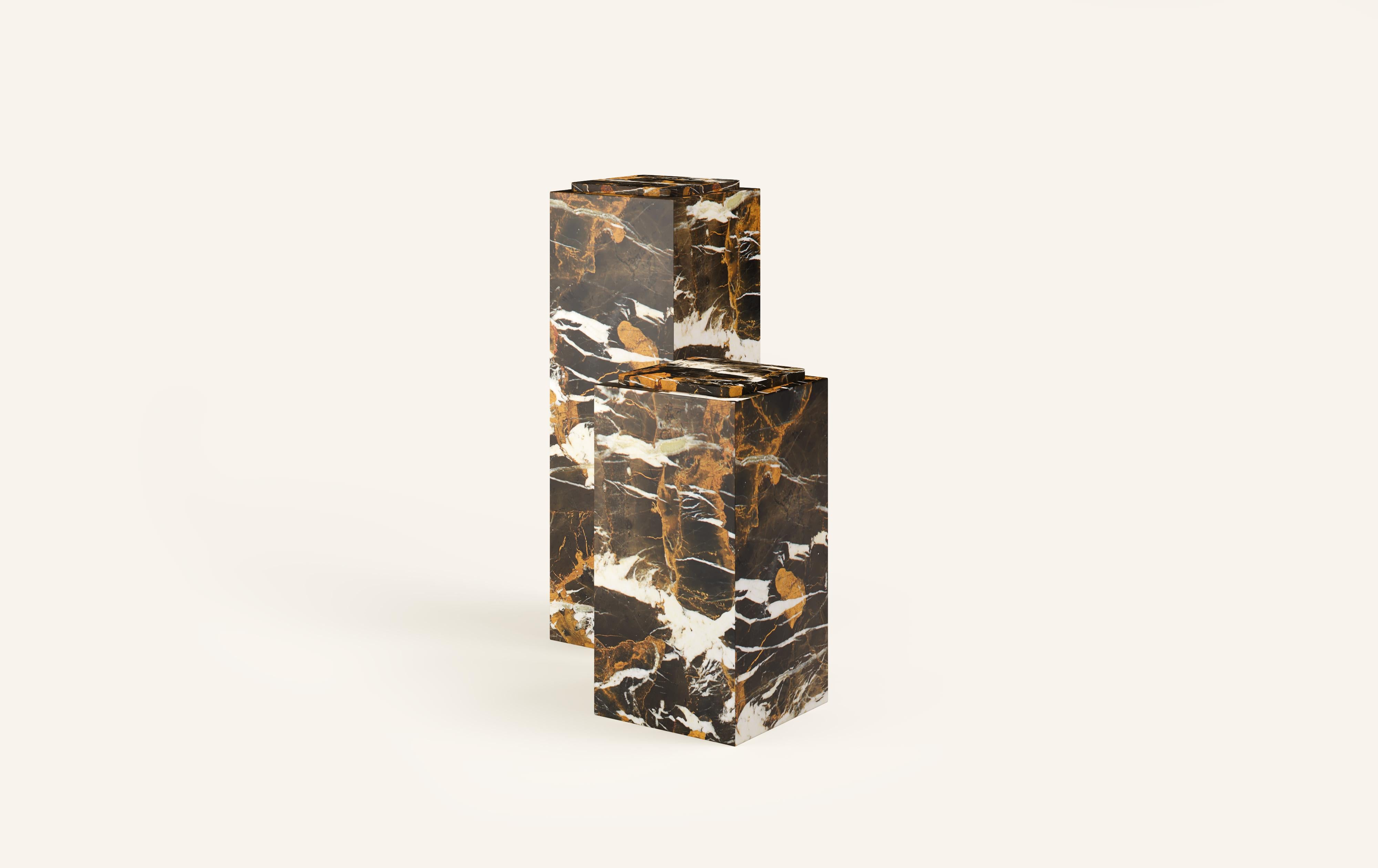 Organic Modern FORM(LA) Cubo Pedestal 12”L x 12