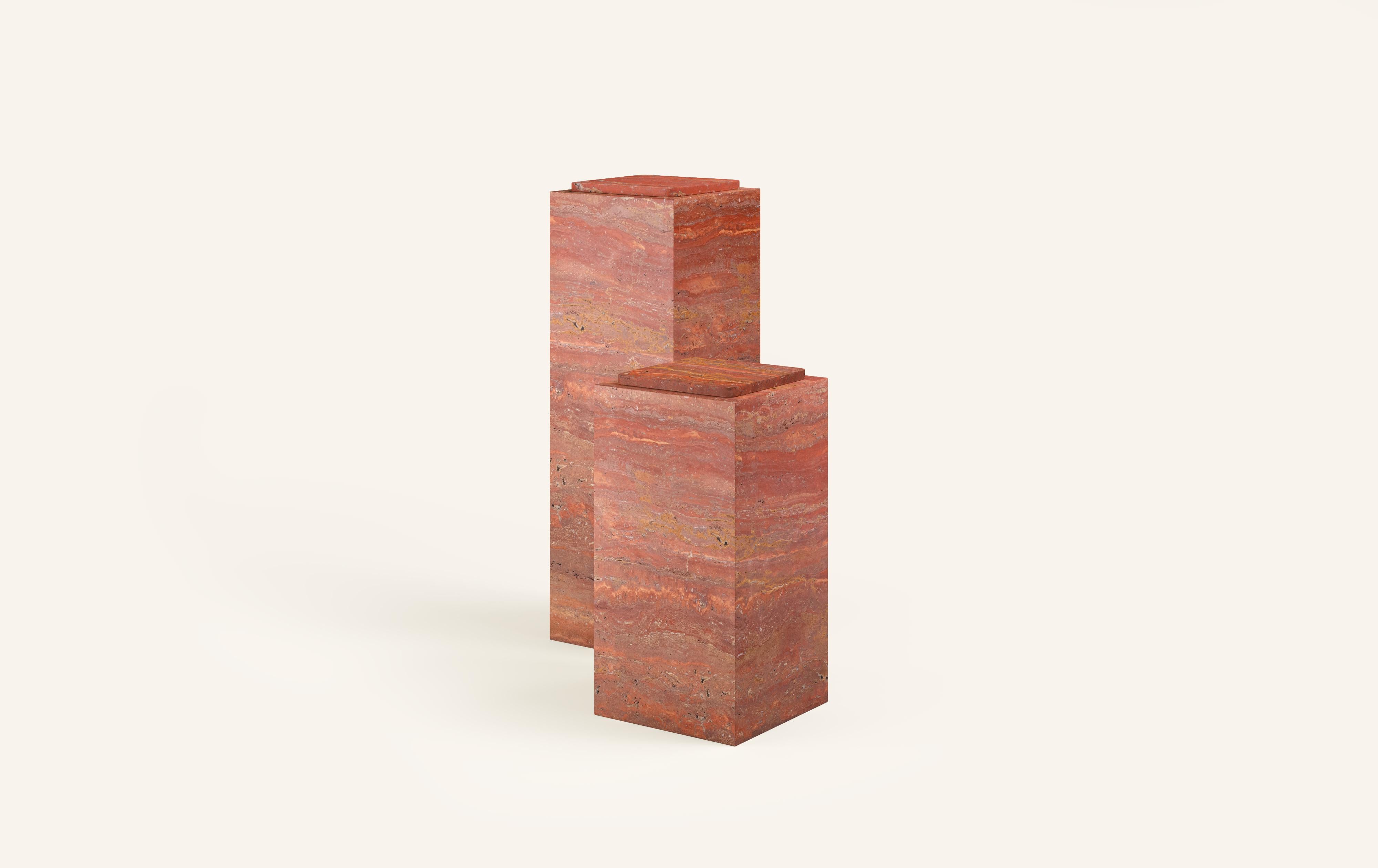 Organic Modern FORM(LA) Cubo Pedestal 12”L x 12