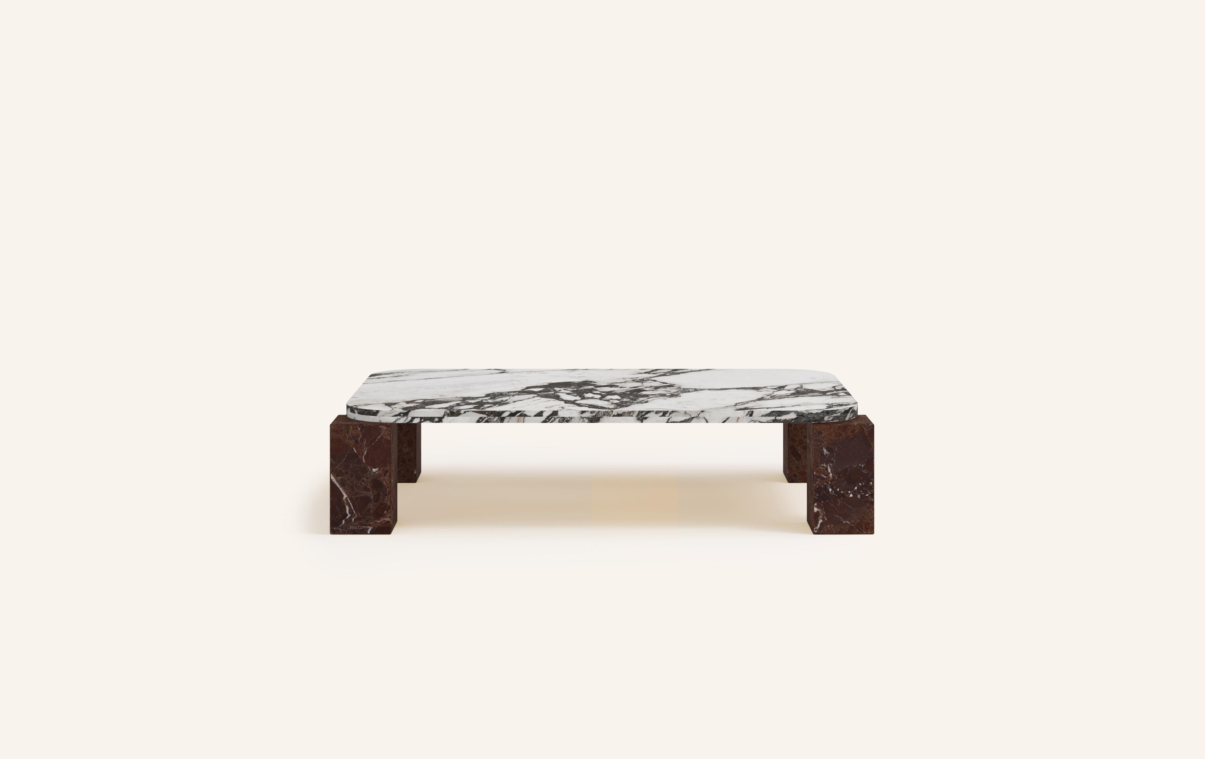 MONOLITHIC FORMS SOFTENED BY GENTLE EDGES. WITH ITS BOLD MARBLE PATTERNS CUBO IS AS VERSATILE AS IT IS STRIKING.

DIMENSIONS:
74”L x 44”W x 14”H: 
- 72”L x 42”W x 1.5” THICK TABLETOP WITH WITH 6