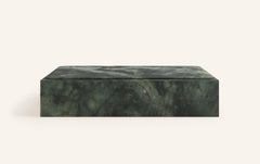FORM(LA) Cubo Rectangle Plinth Coffee Table 60”L x 36”W x 13”H Edinburgh Marble