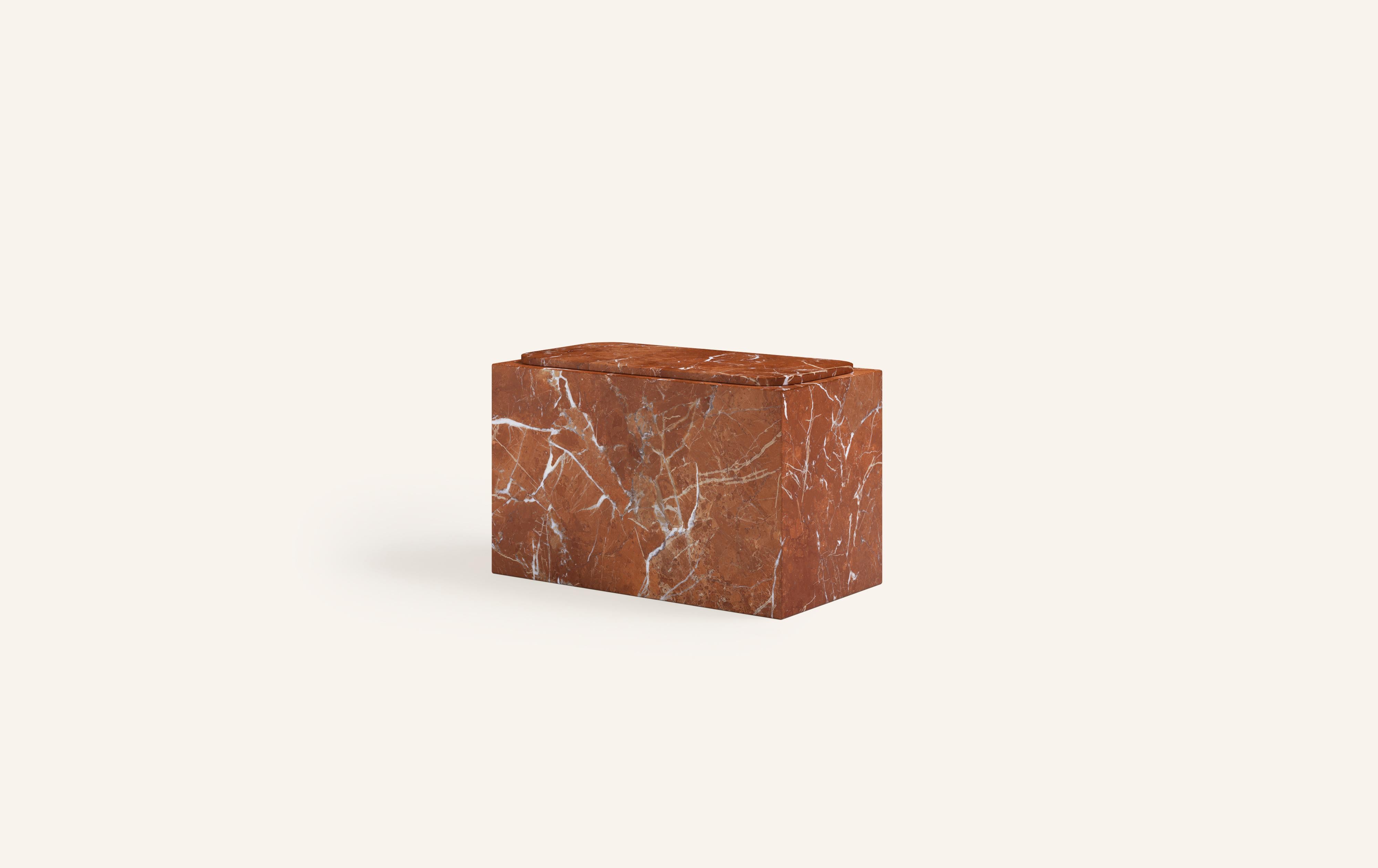 Organique FORM(LA) Cubo Rectangle Table d'appoint 30L x 16