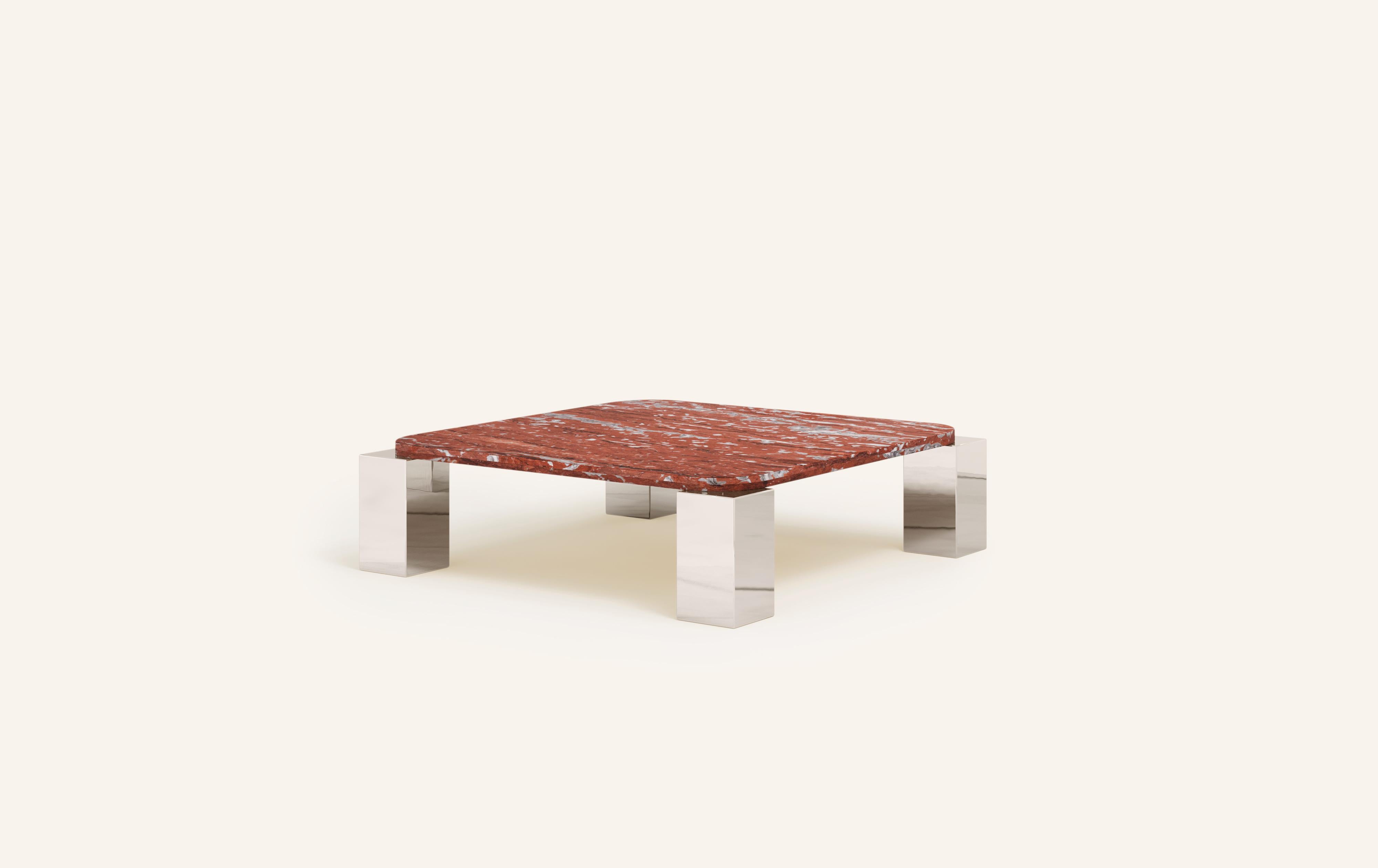 Organic Modern FORM(LA) Cubo Square Coffee Table 44”L x 44