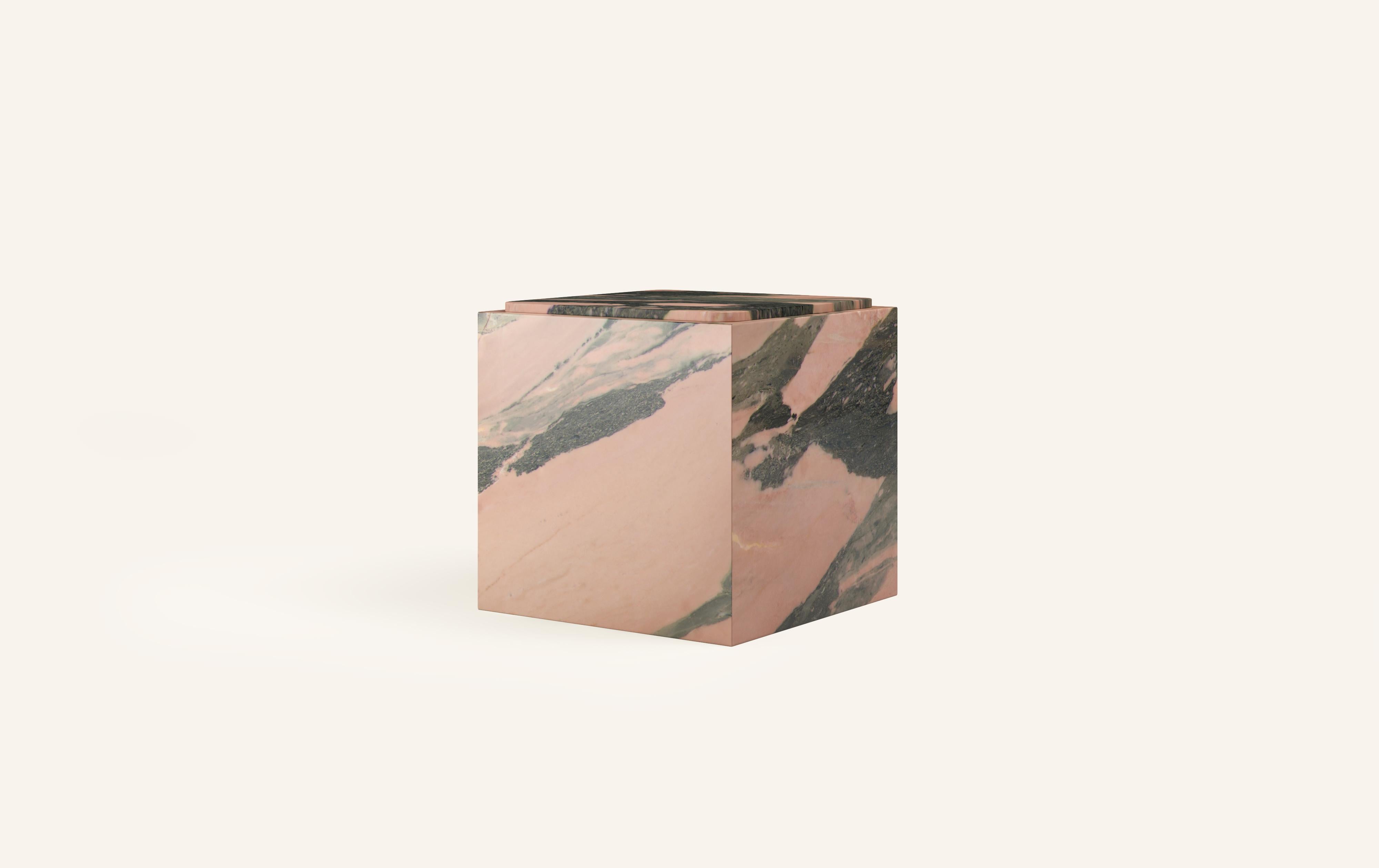 Organique FORM(LA) Cubo Square Side Table 22L x 22