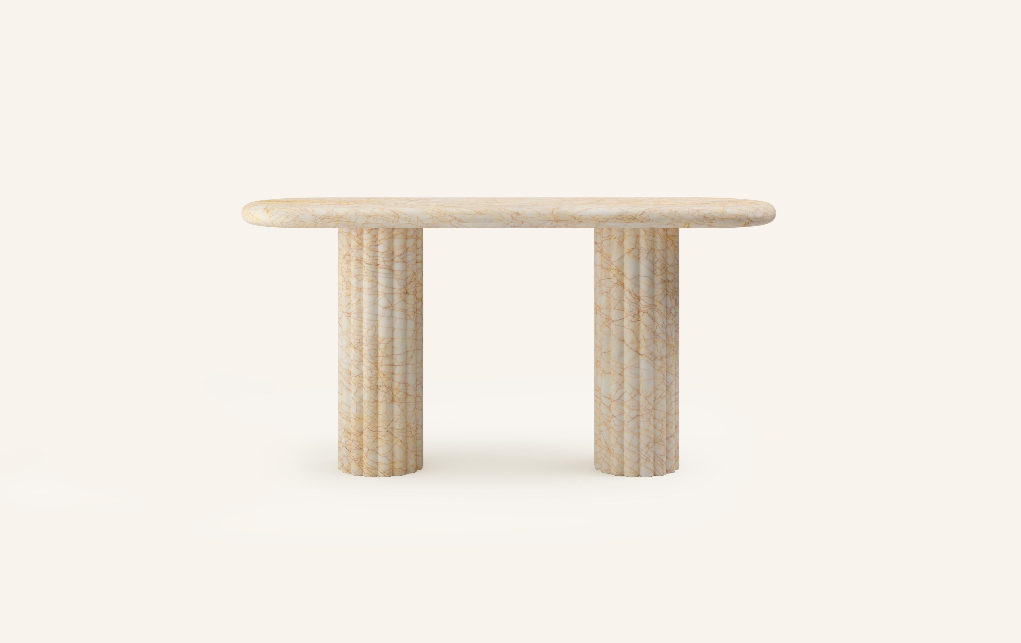 OUR MOST COVETED COLLECTION AND MODERN TWIST ON AN ANCIENT ROMAN CLASSIC. RECENTLY REFRESHED WITH A MORE PLAYFUL AND ROBUST PROFILE.

DIMENSIONS:
48”L x 16”W x 30”H: 
- 2.25