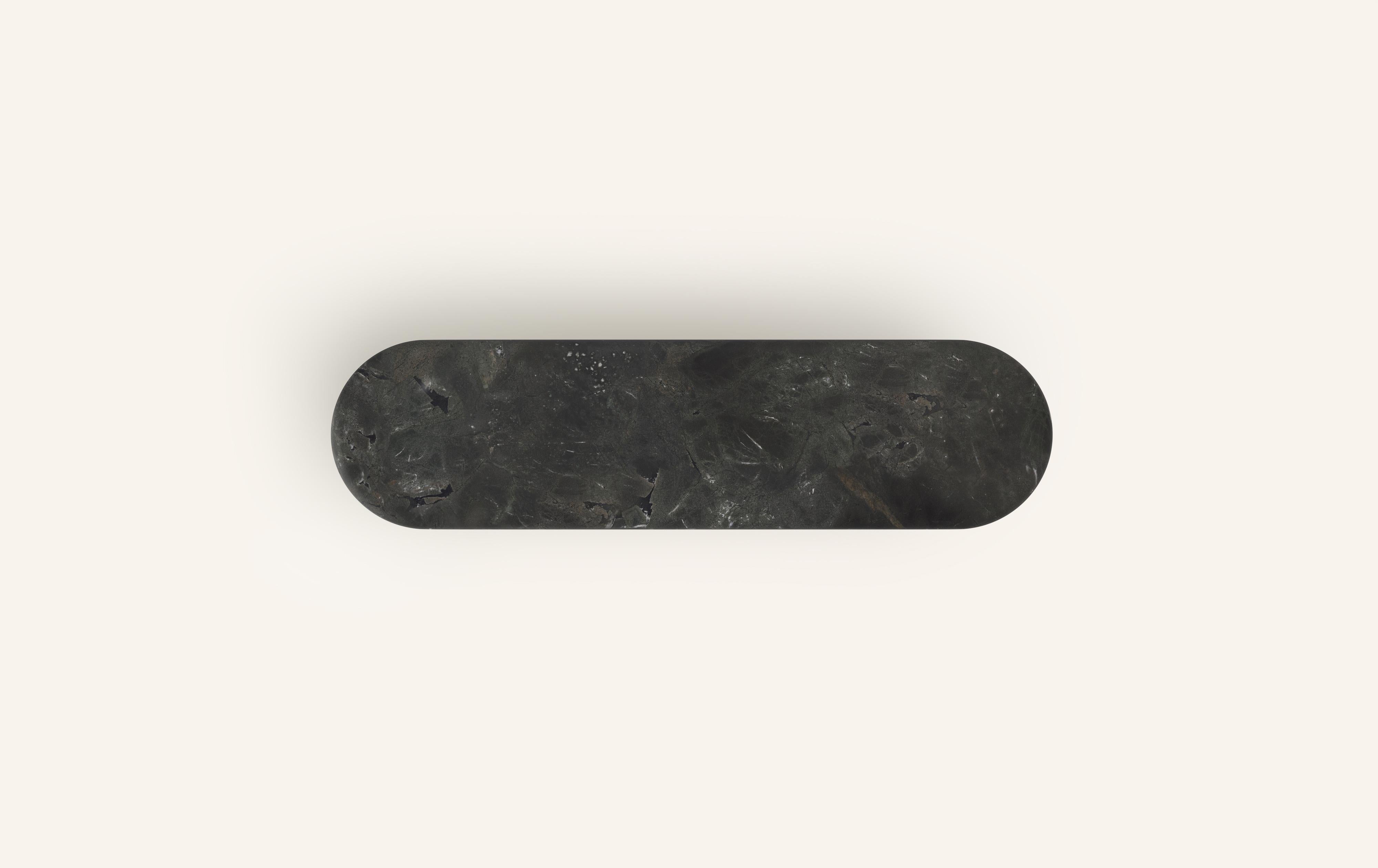 American FORM(LA) Fluta Console Table 48”L x 16”W x 30”H Negresco Quartzite For Sale