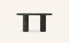 FORM(LA) Fluta Console Table 72”L x 16”W x 30”H Negresco Quartzite