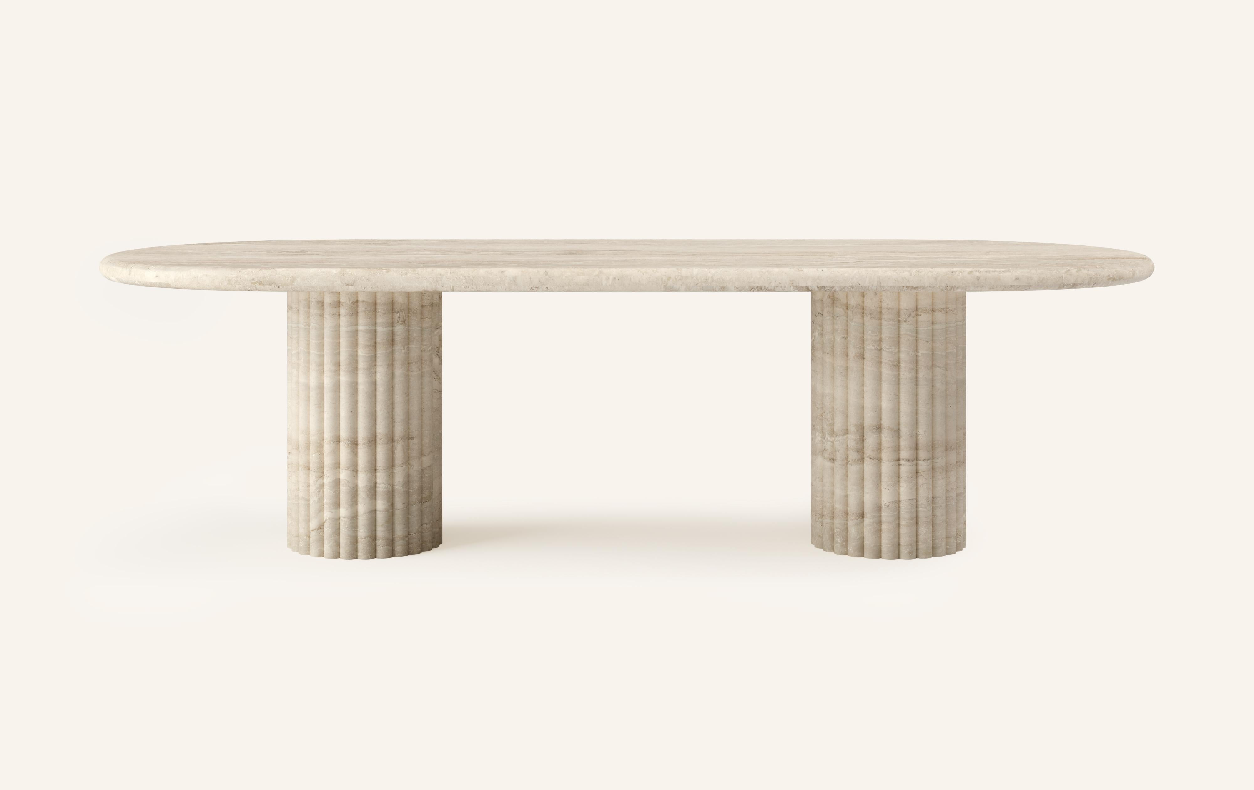 OUR MOST COVETED COLLECTION AND MODERN TWIST ON AN ANCIENT ROMAN CLASSIC. RECENTLY REFRESHED WITH A MORE PLAYFUL AND ROBUST PROFILE.

DIMENSIONS:
84”L x 42”W x 30”H: 
- 2.25