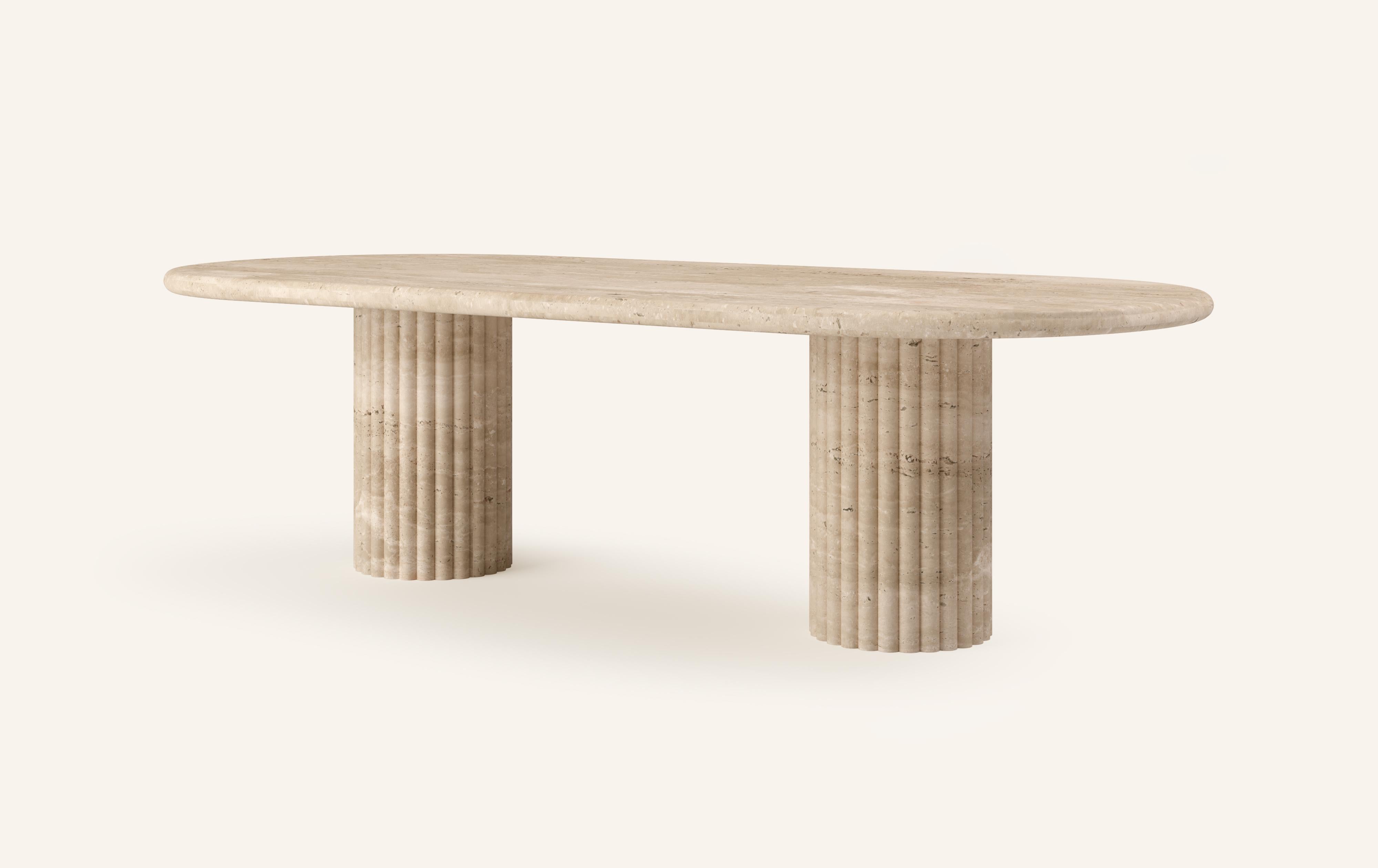 96 oval dining table