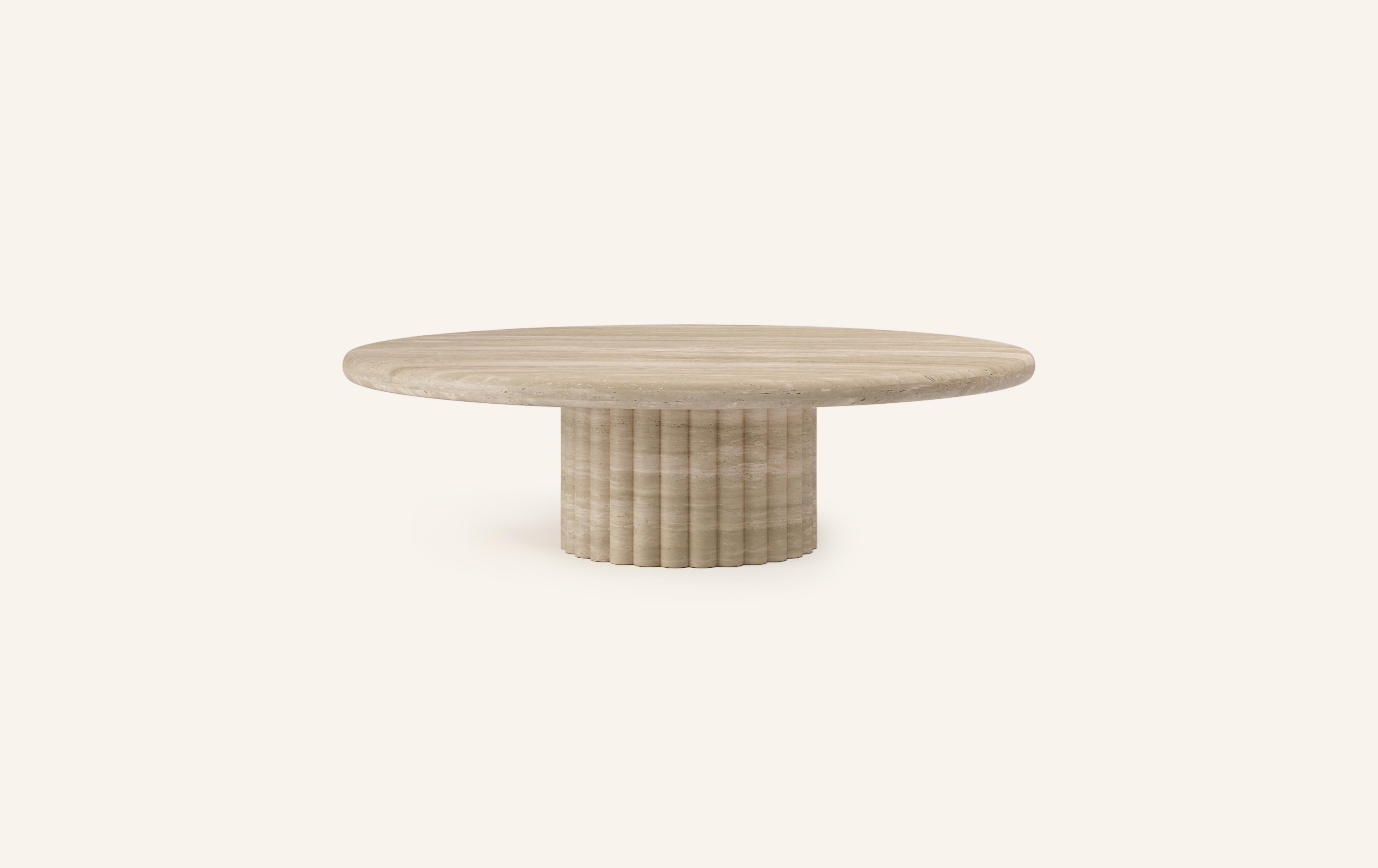 OUR MOST COVETED COLLECTION AND MODERN TWIST ON AN ANCIENT ROMAN CLASSIC. RECENTLY REFRESHED WITH A MORE PLAYFUL AND ROBUST PROFILE.

DIMENSIONS:
42”L x 42”W x 14”H: 
- 2.25