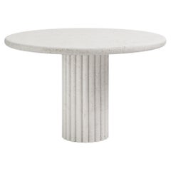 FORM(LA) Fluta Tavolo da pranzo rotondo 42 "L x 42 "L x 30 "H Calcare Oceano