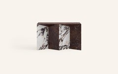 FORM(LA) Grinza Console Table 48"L x 16"W x 32"H Calacatta Viola Marble