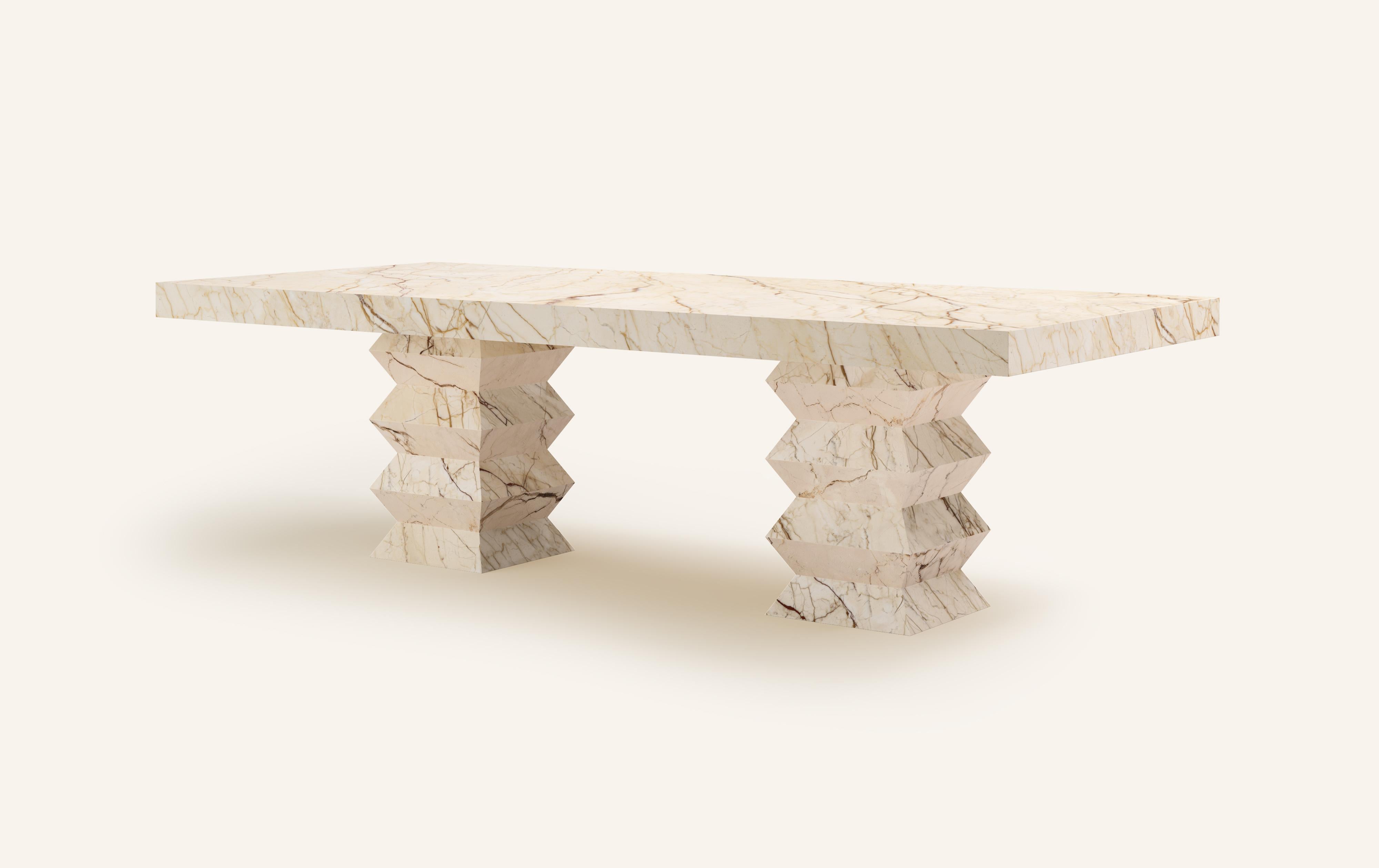 FORM(LA) Mesa de comedor rectangular Grinza 118 