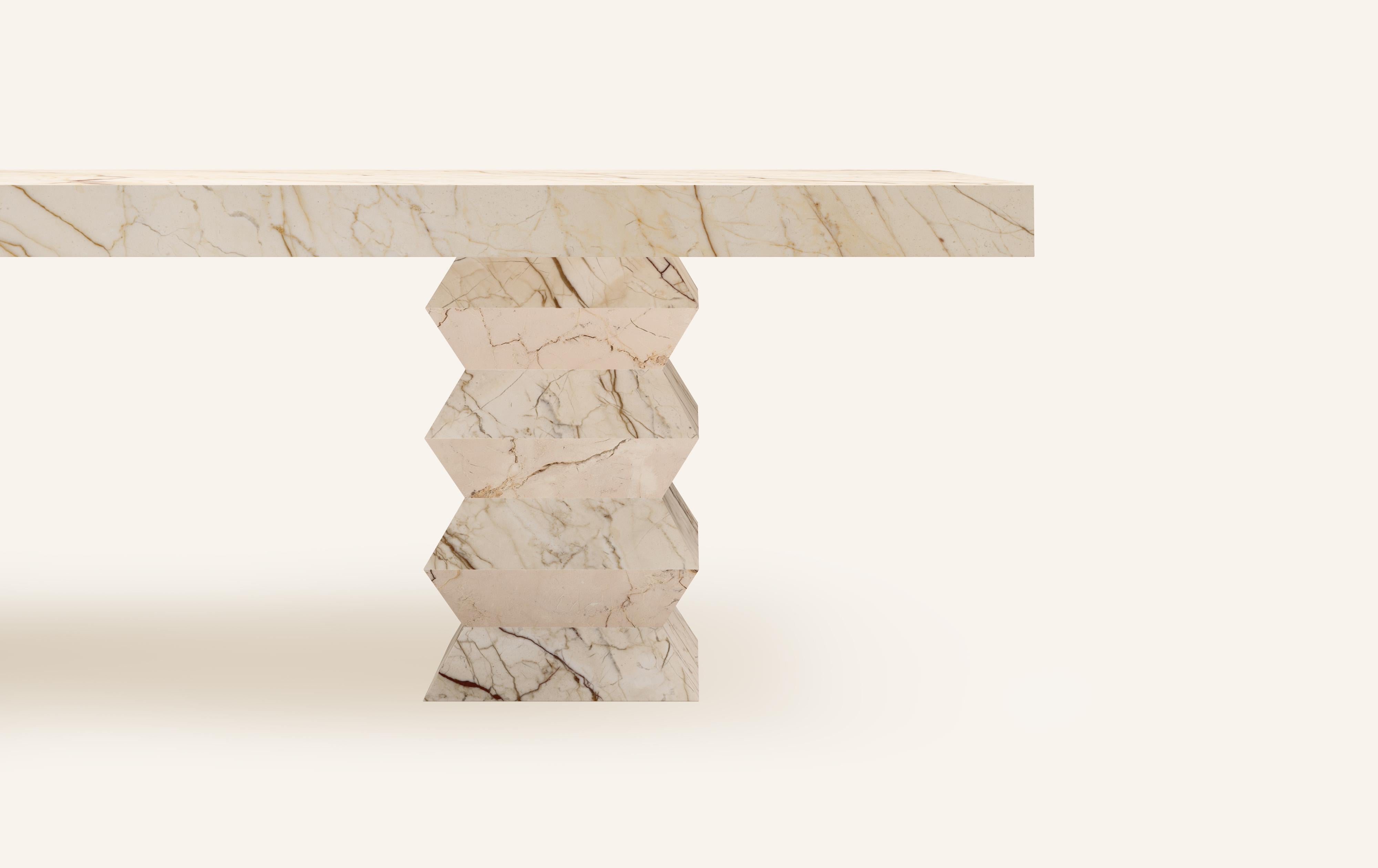 FORM(LA) Mesa de comedor rectangular Grinza 118 