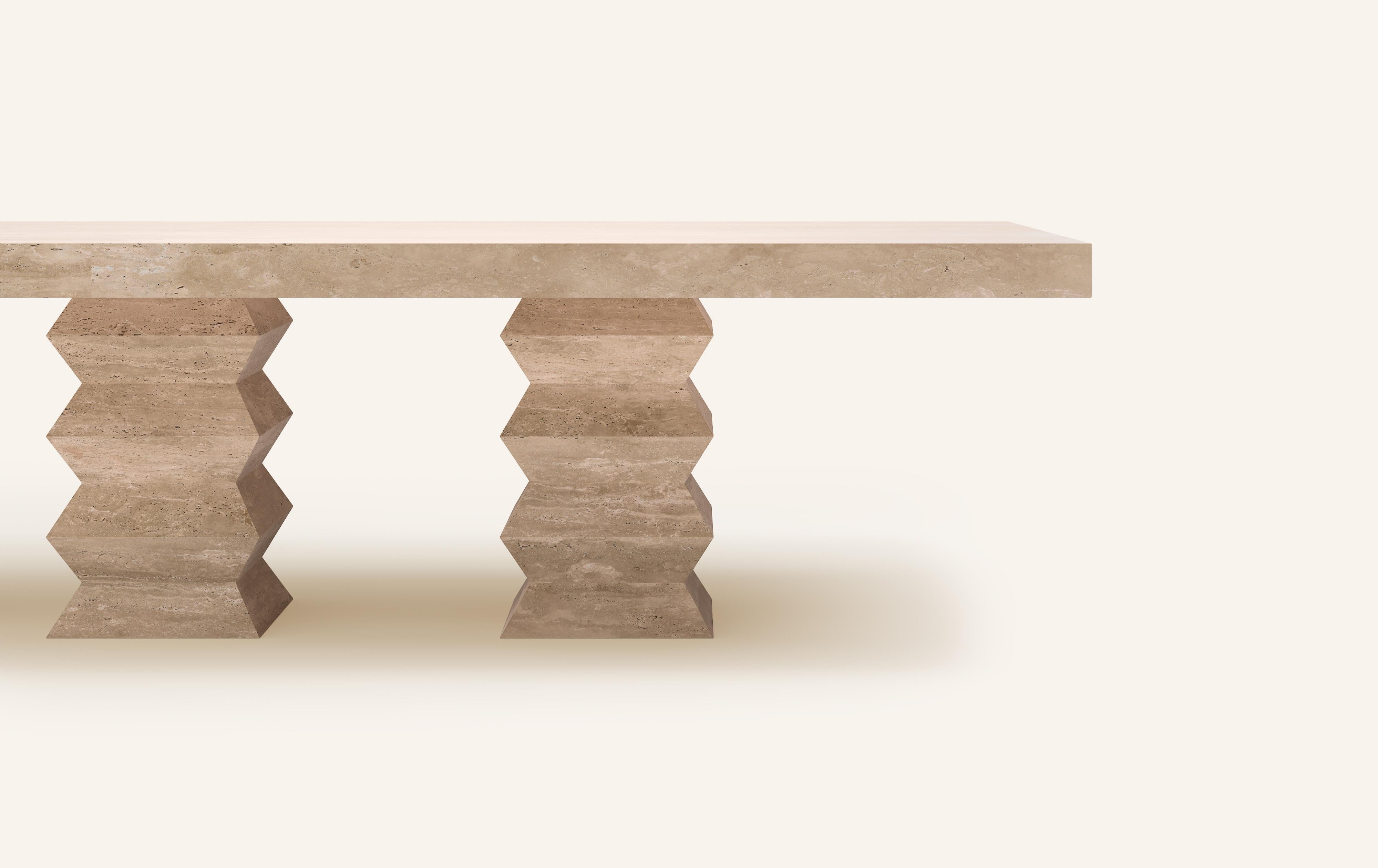 American FORM(LA) Grinza Rectangle Dining Table 144