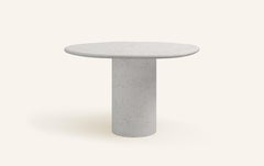 FORM(LA) Lago Round Dining Table 36”L x 36”W x 30”H Limestone Oceano