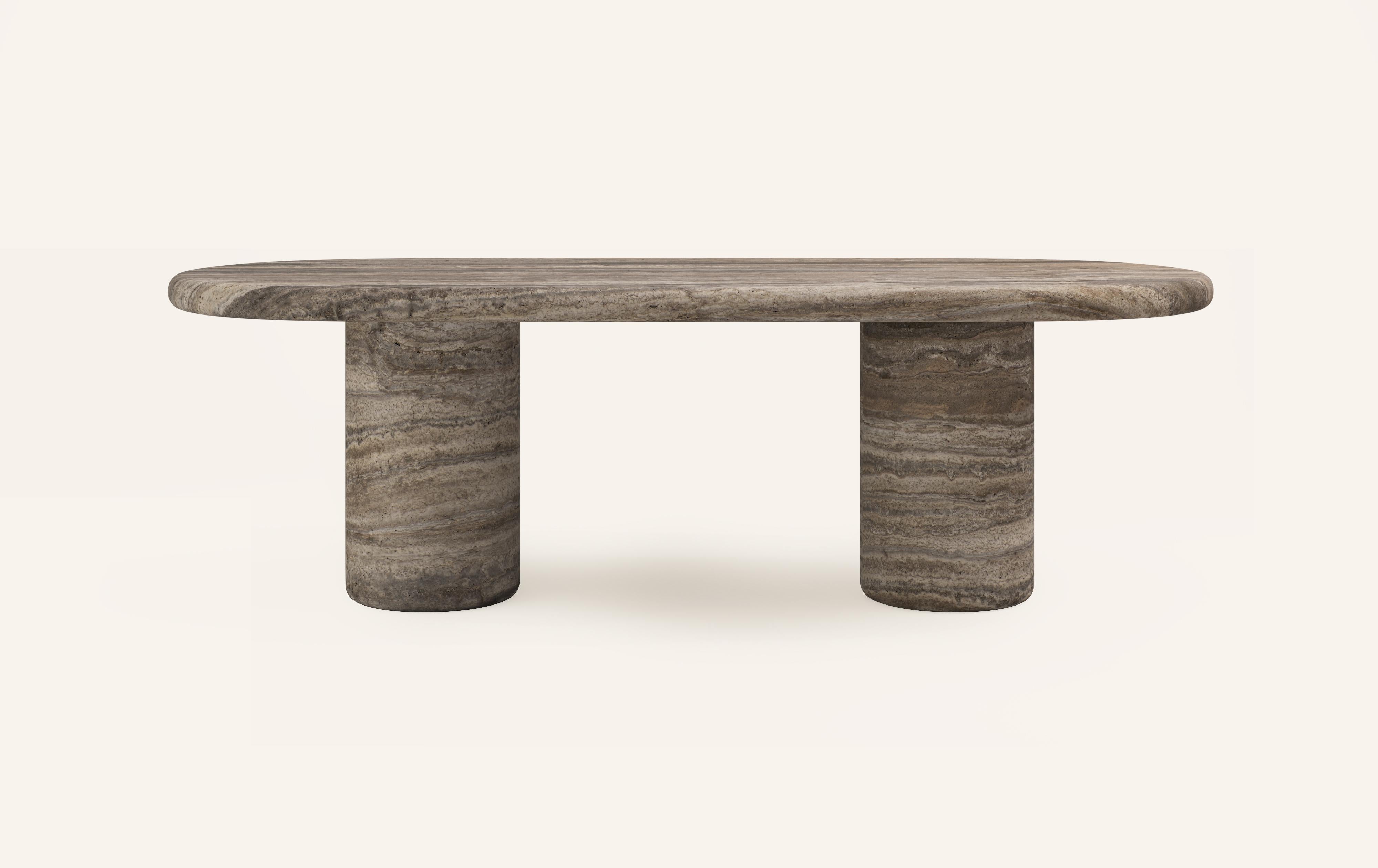 ‘LUNA’ IS A REIMAGINED ITERATION OF OUR ORIGINAL ‘MOON’ COLLECTION. WITH MORE PRONOUNCED PROPORTIONS LUNA INVITES A GENTLE CURVE TO THE BASE DESIGN AND POWERFUL BULLNOSE EDGE DETAILING.

DIMENSIONS:
96”L x 42”W x 30”H: 
- 3