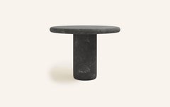 FORM(LA) Luna Round Dining Table 42”L x 42”W x 30”H Nero Petite Granite