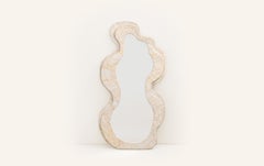 FORM(LA) Onda Floor Mirror 78”H x 42”W x 1.5”D Golden Spider Marble