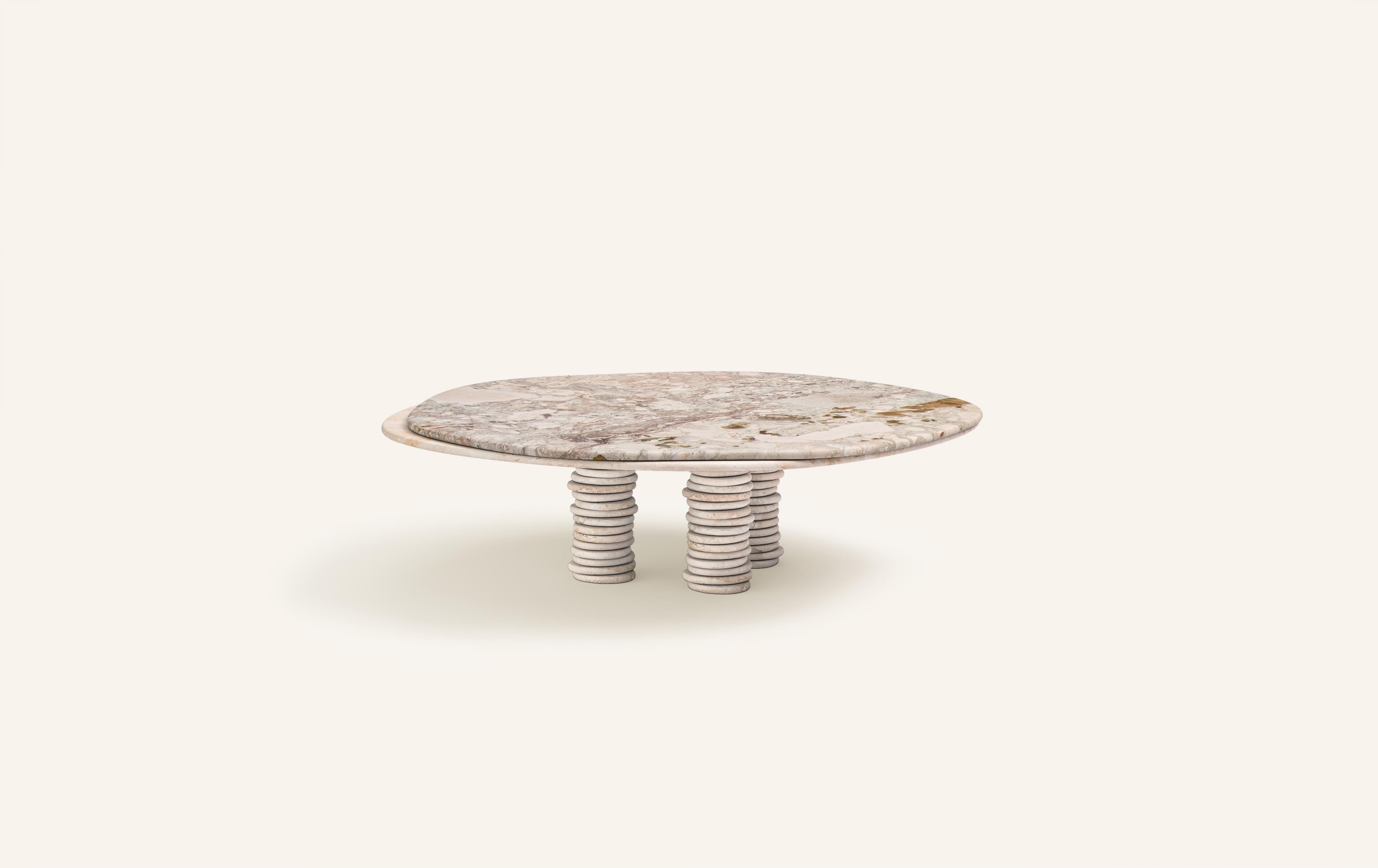 Organic Modern FORM(LA) Onda Round Coffee Table 42