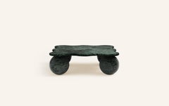 FORM(LA) Palla Square Coffee Table 42"L x 42"W x 13"H Verde Guatemala Marble