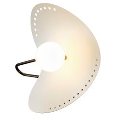 FORMOSA Applique o Sconce in smalto bianco e ottone di Blueprint Lighting