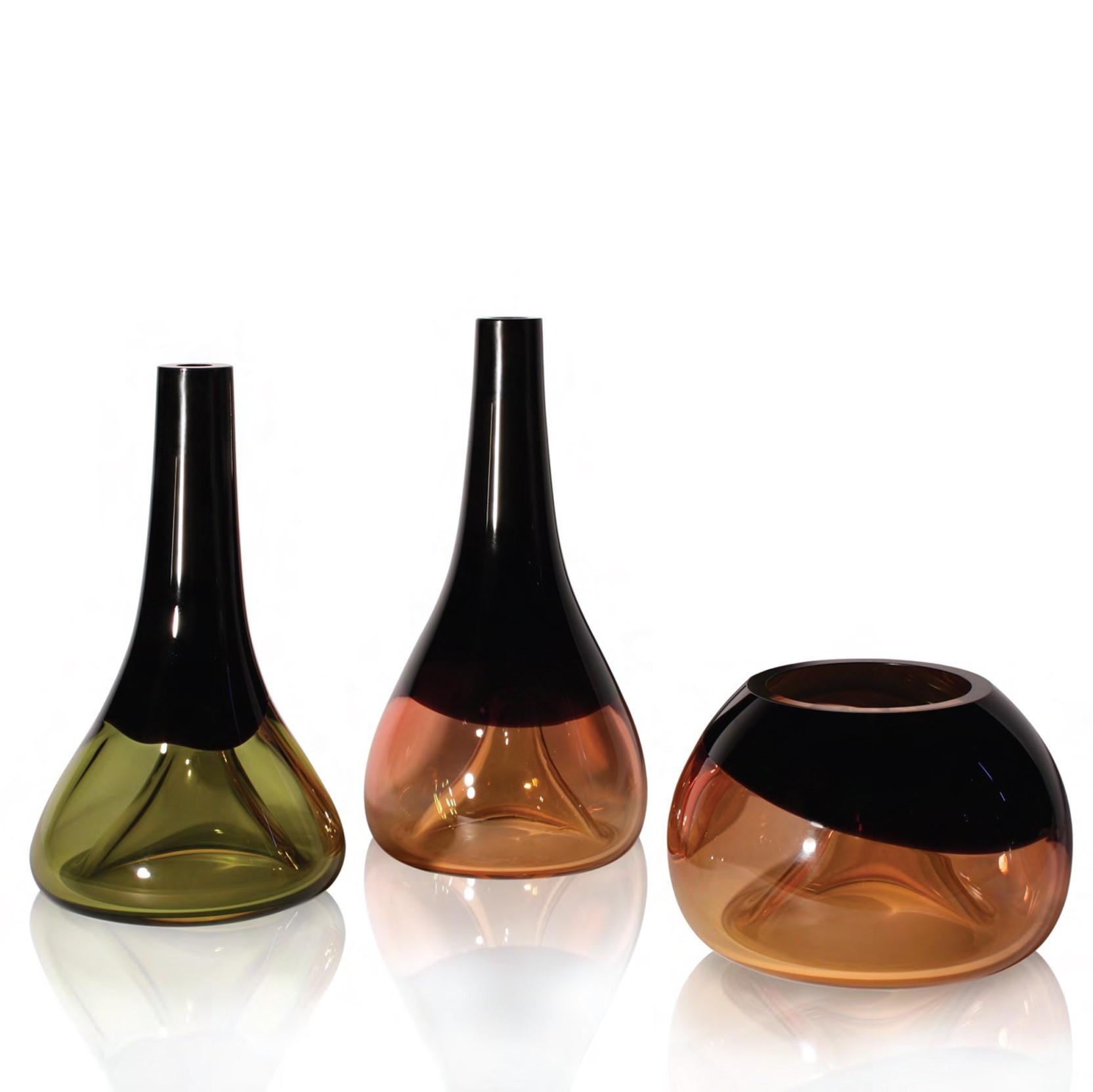 Italian Vase Formosi - Vague en verre de Murano en vente