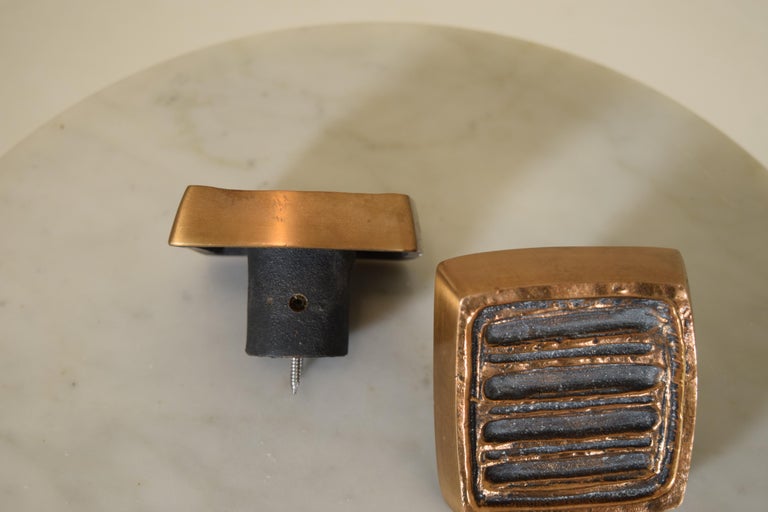 Forms and Surfaces Bronze Door Pulls For Sale at 1stDibs