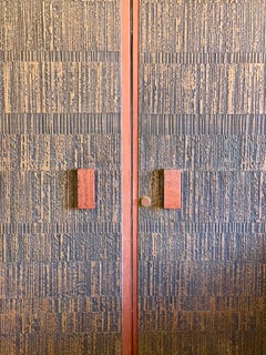 Forms and Surfaces Brutalist Bronze Doors