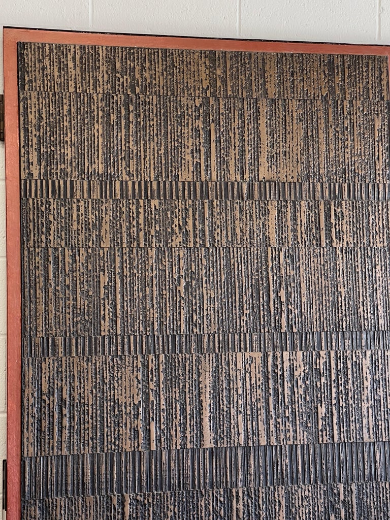 Forms and Surfaces Brutalist Bronze Doors For Sale at 1stDibs