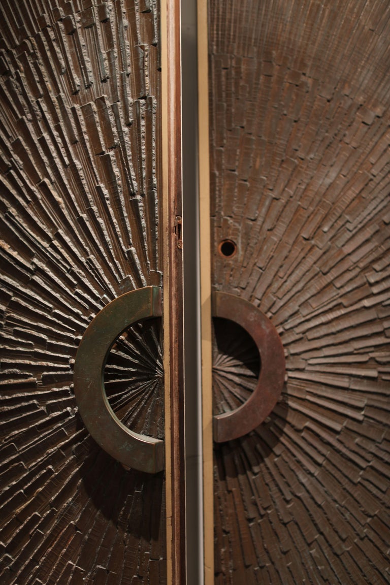 Forms and Surfaces Double Sided Bronze Doors at 1stDibs forms and