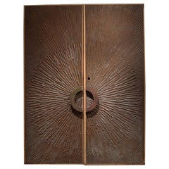 Forms and Surfaces Double Sided Bronze Doors