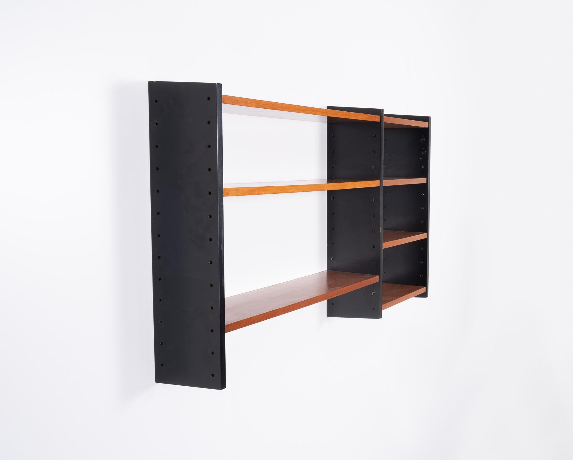 Mid-Century Modern Formule Floating Teak Wall System, 1960s, Holland