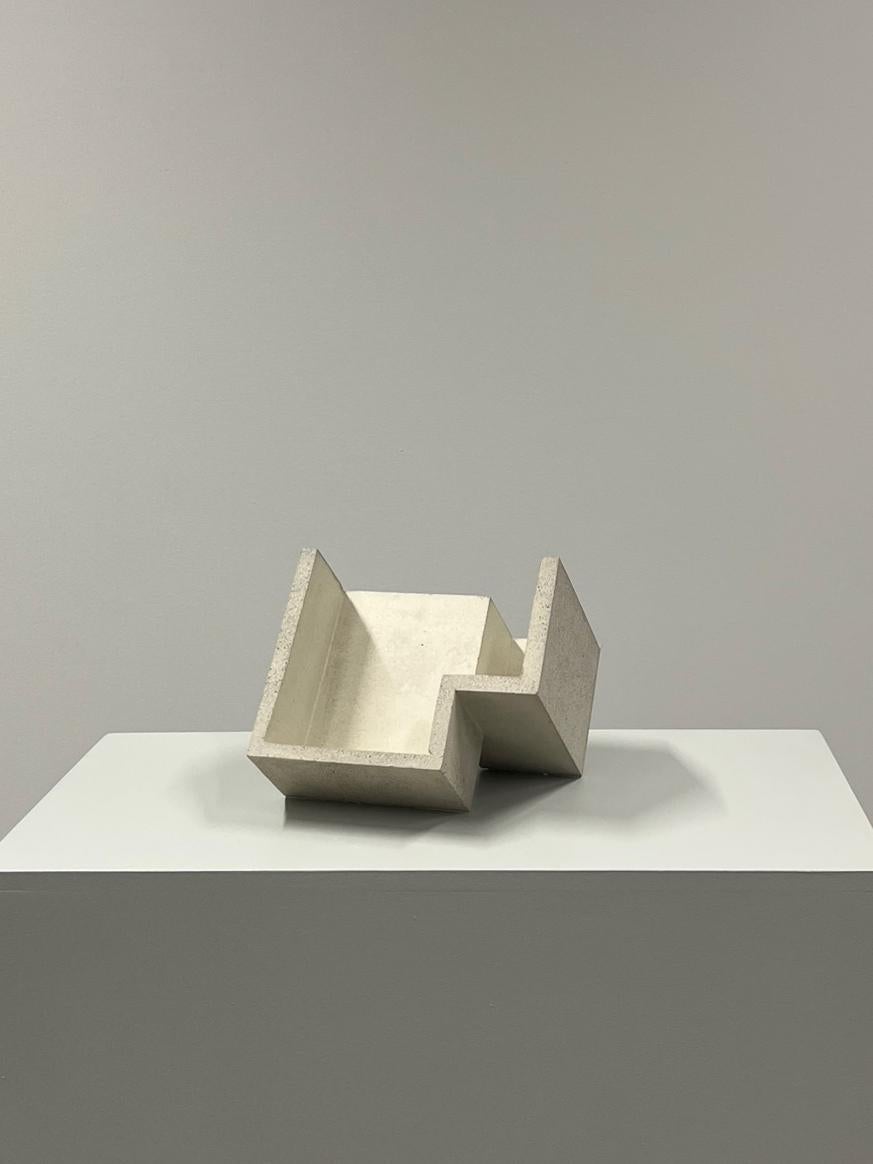 Formworks 3 – Brutalist Concrete Sculpture, Handcrafted by Manolo Menéndez In New Condition For Sale In Barcelona, ES