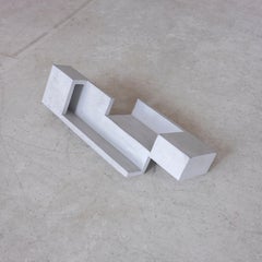 Encofrados 7 - Escultura Brutalista de Hormigón, Hecha a Mano por Manolo Menéndez