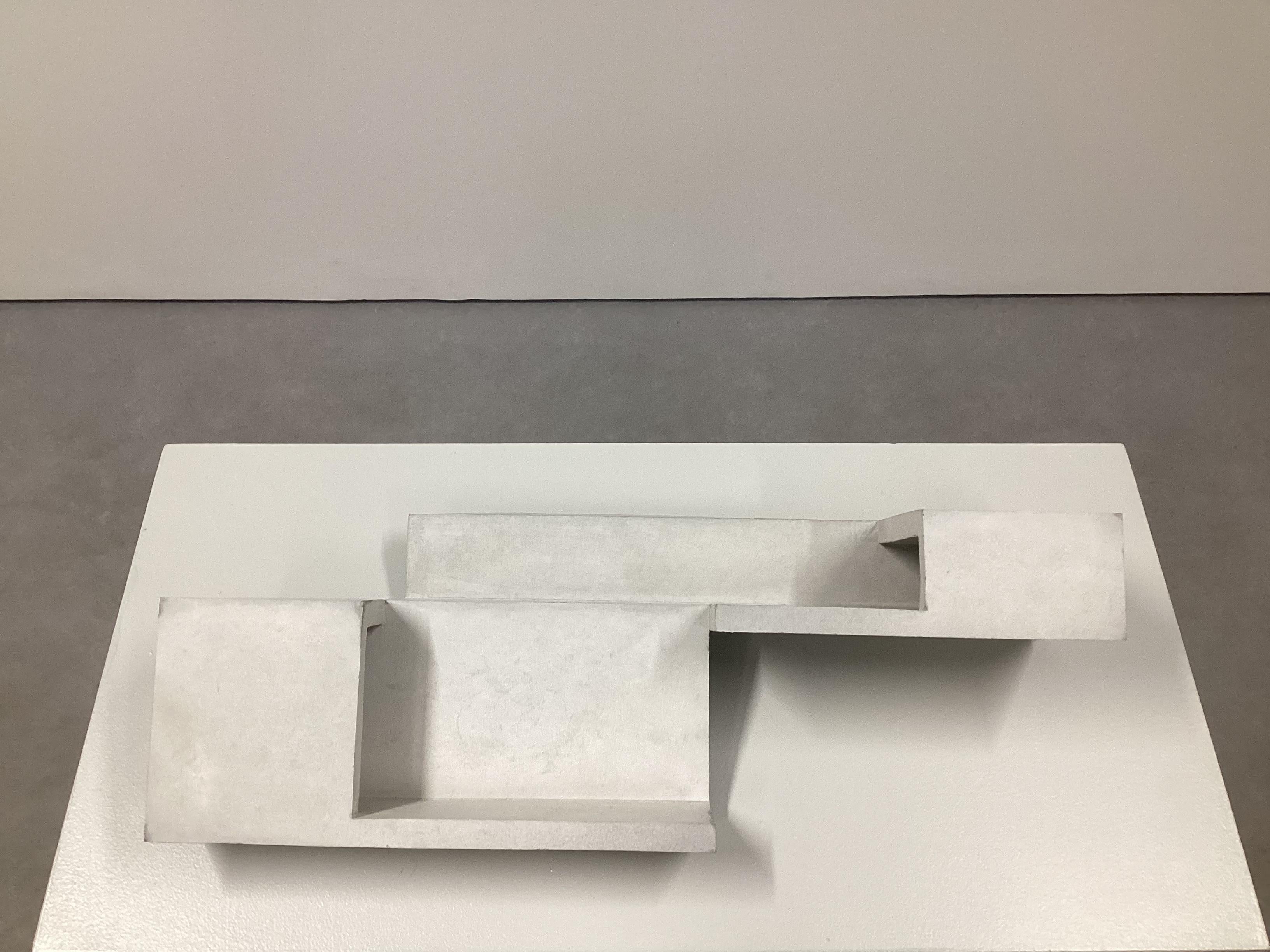 Formworks 7 – Brutalist Concrete Sculpture, Handcrafted by Manolo Menéndez For Sale 2