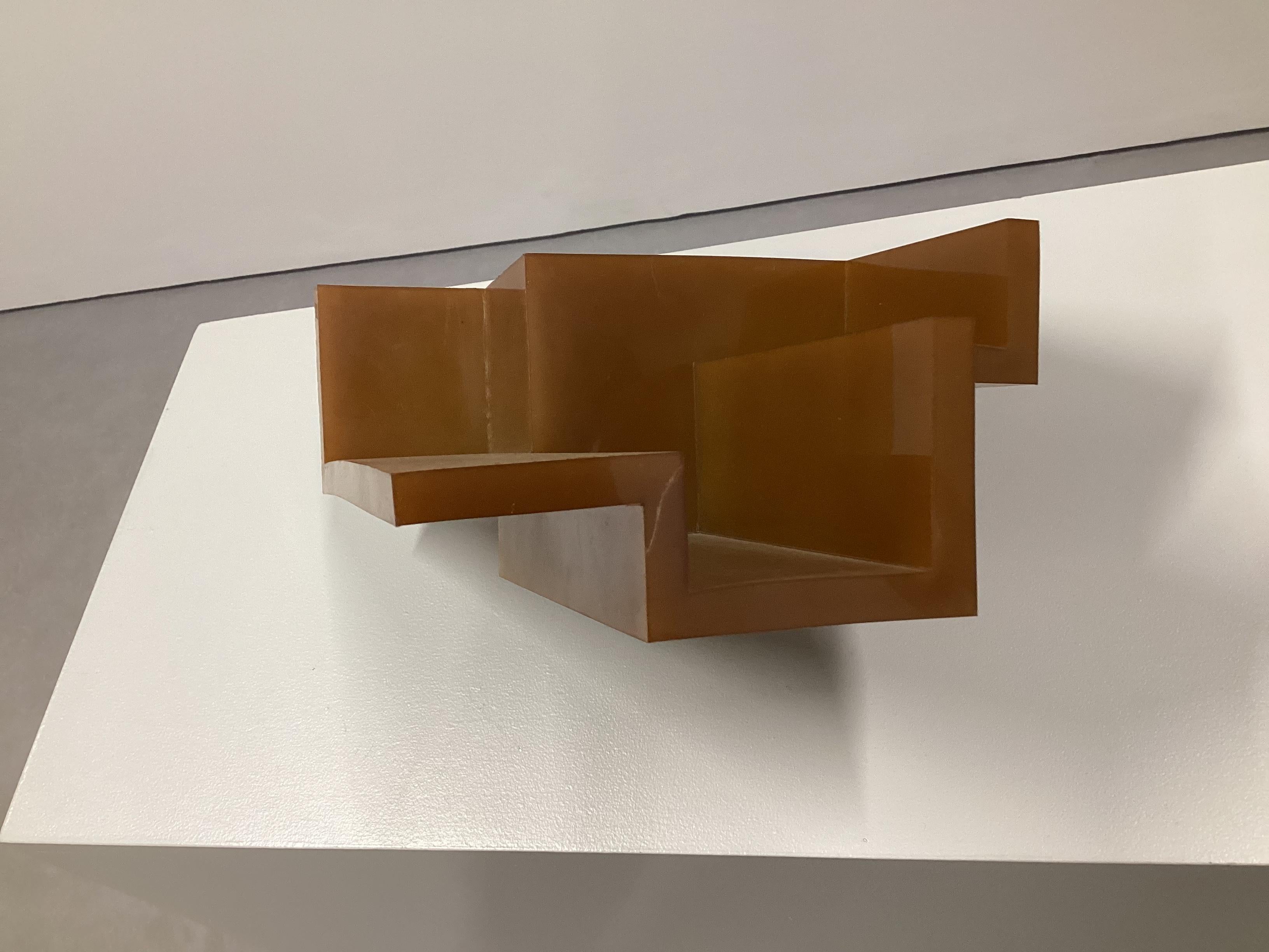 Molded Formworks 8 – Brutalist Rubber Resin Sculpture, Handcrafted by Manolo Menéndez For Sale