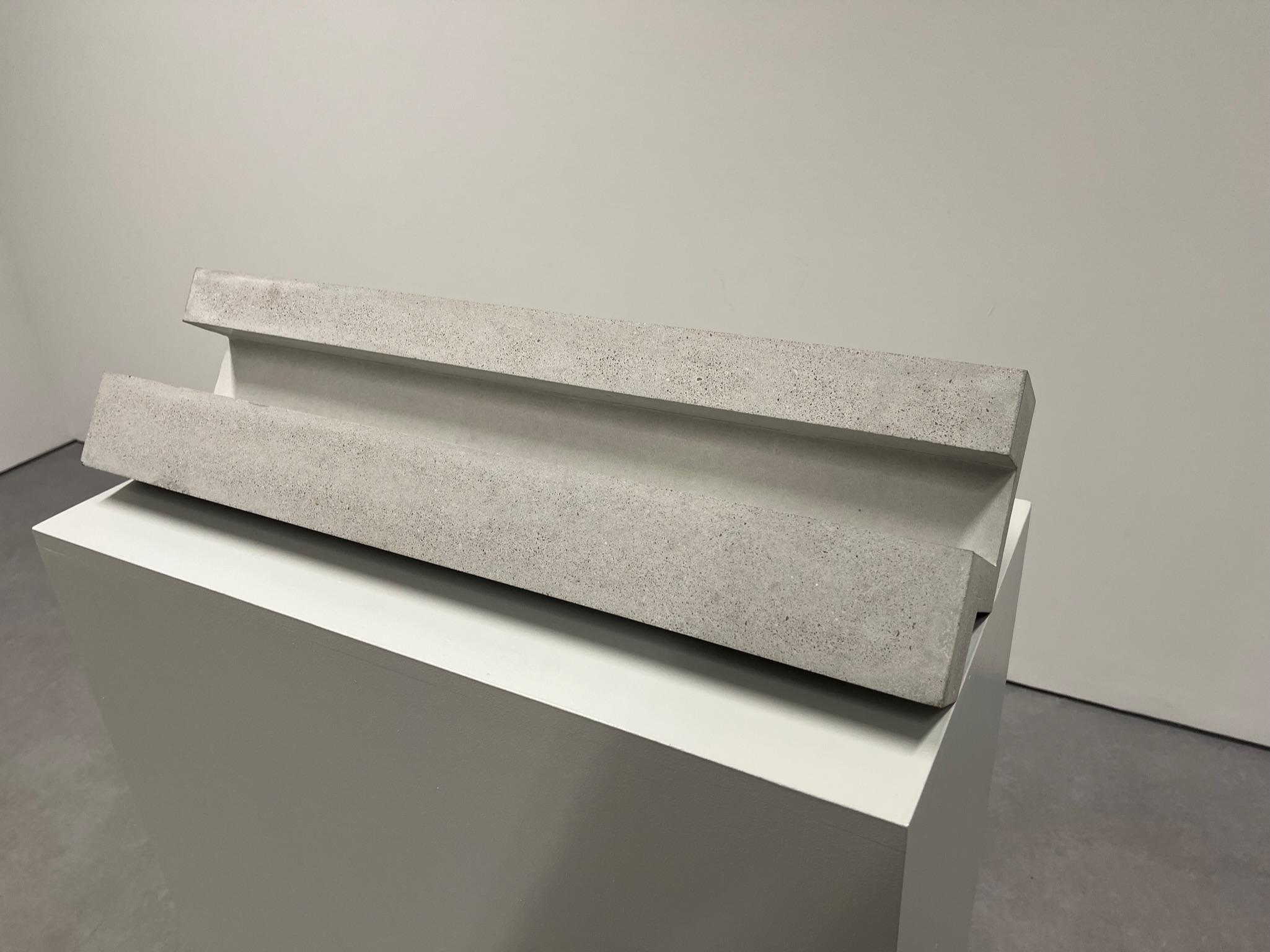 Molded Formworks 9 – Brutalist Concrete Sculpture, Handcrafted by Manolo Menéndez For Sale