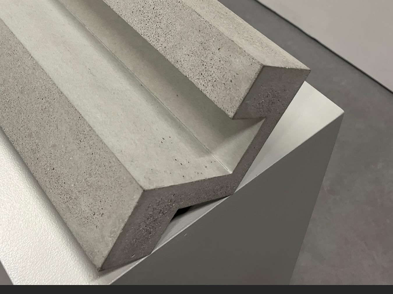 Formworks 9 – Brutalist Concrete Sculpture, Handcrafted by Manolo Menéndez For Sale 1