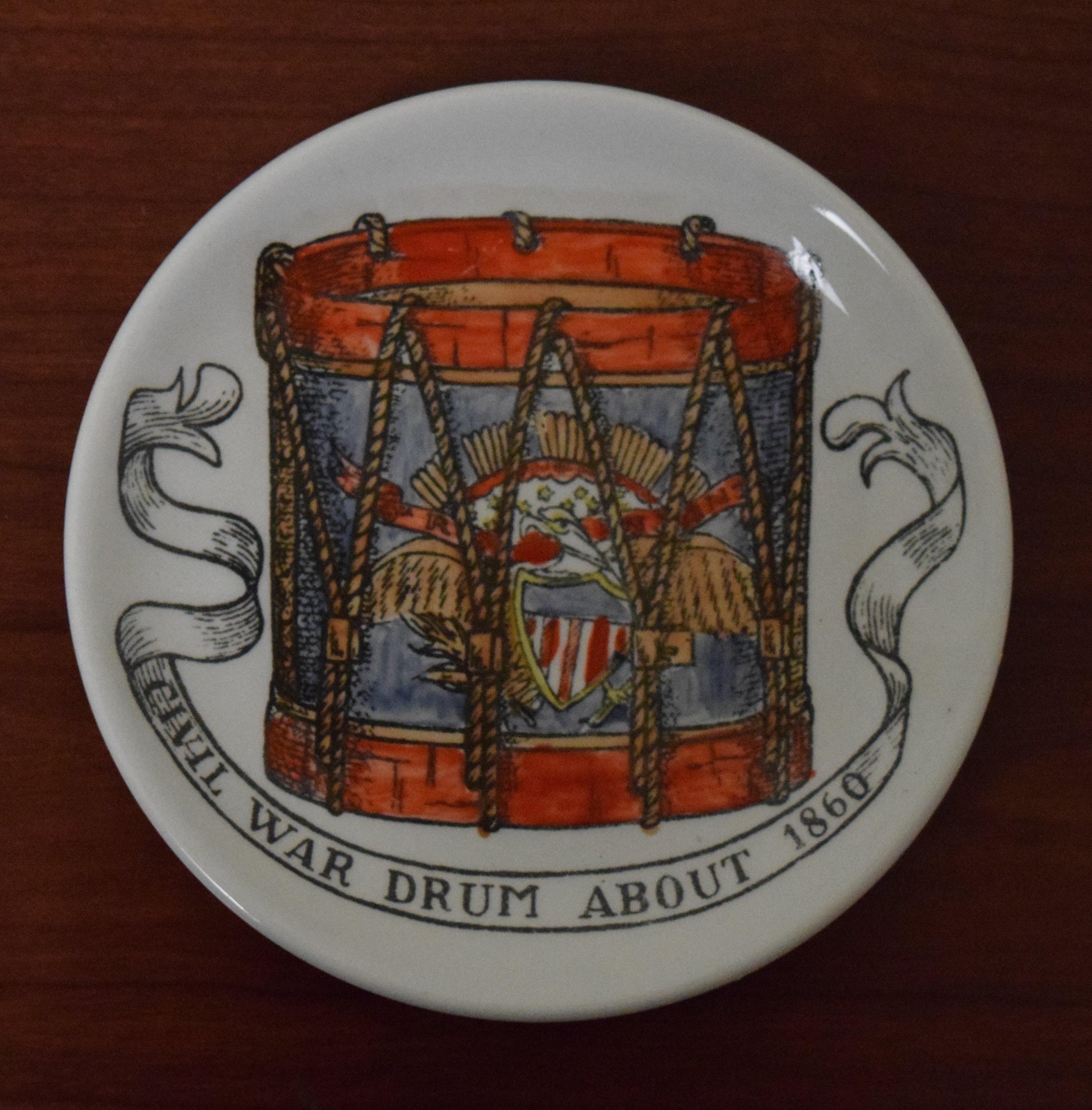 Mid-20th Century Fornasetti American Antiques Coasters For Sale