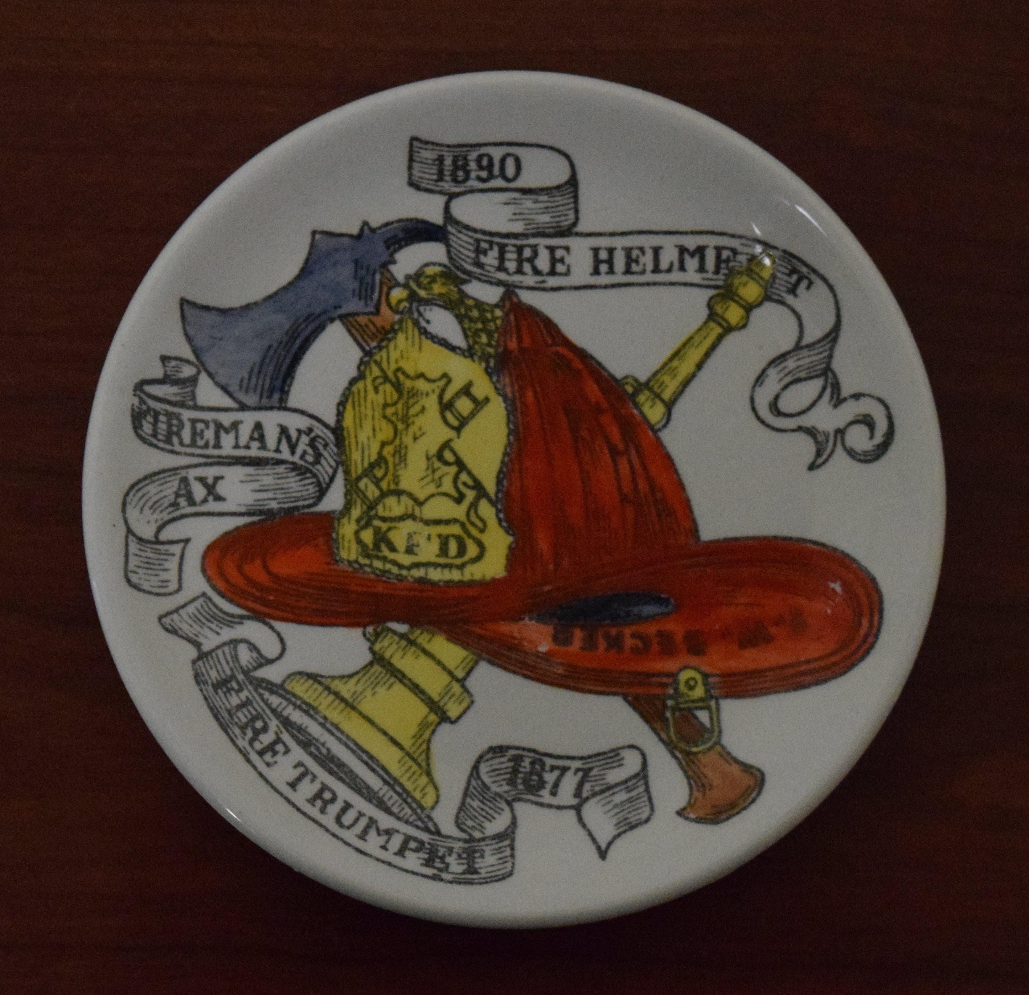 Porcelain Fornasetti American Antiques Coasters For Sale