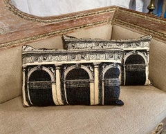Fornasetti "Architectura" Pillow