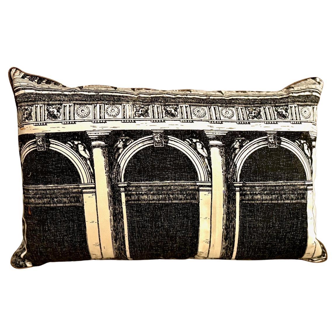 Fornasetti "Architectura" Pillow