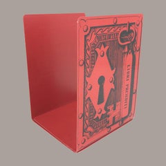 Piero Fornasetti Bookends, "forbidden books" "libri proibiti" made in Italy 1950