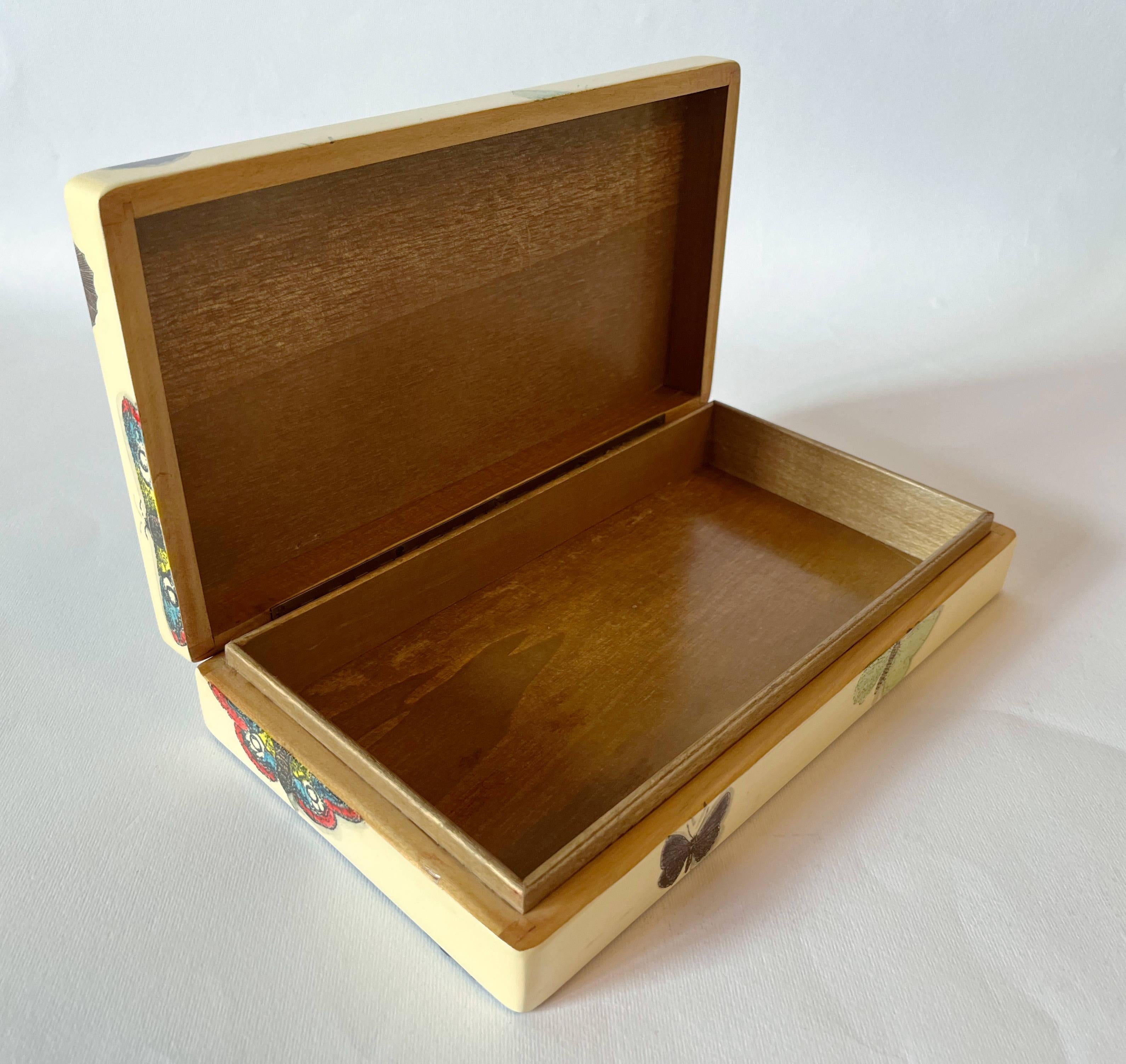 FORNASETTI Butterfly Box For Sale 1